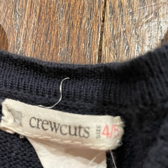Crewcuts ruffled cardigan size 4/5 - Picture 3 of 4